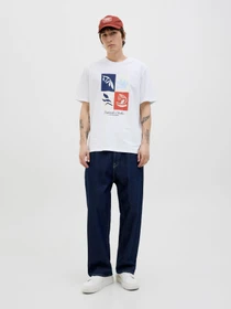 Футболки і поло JACK & JONES модель 12277220_Bright White Фото