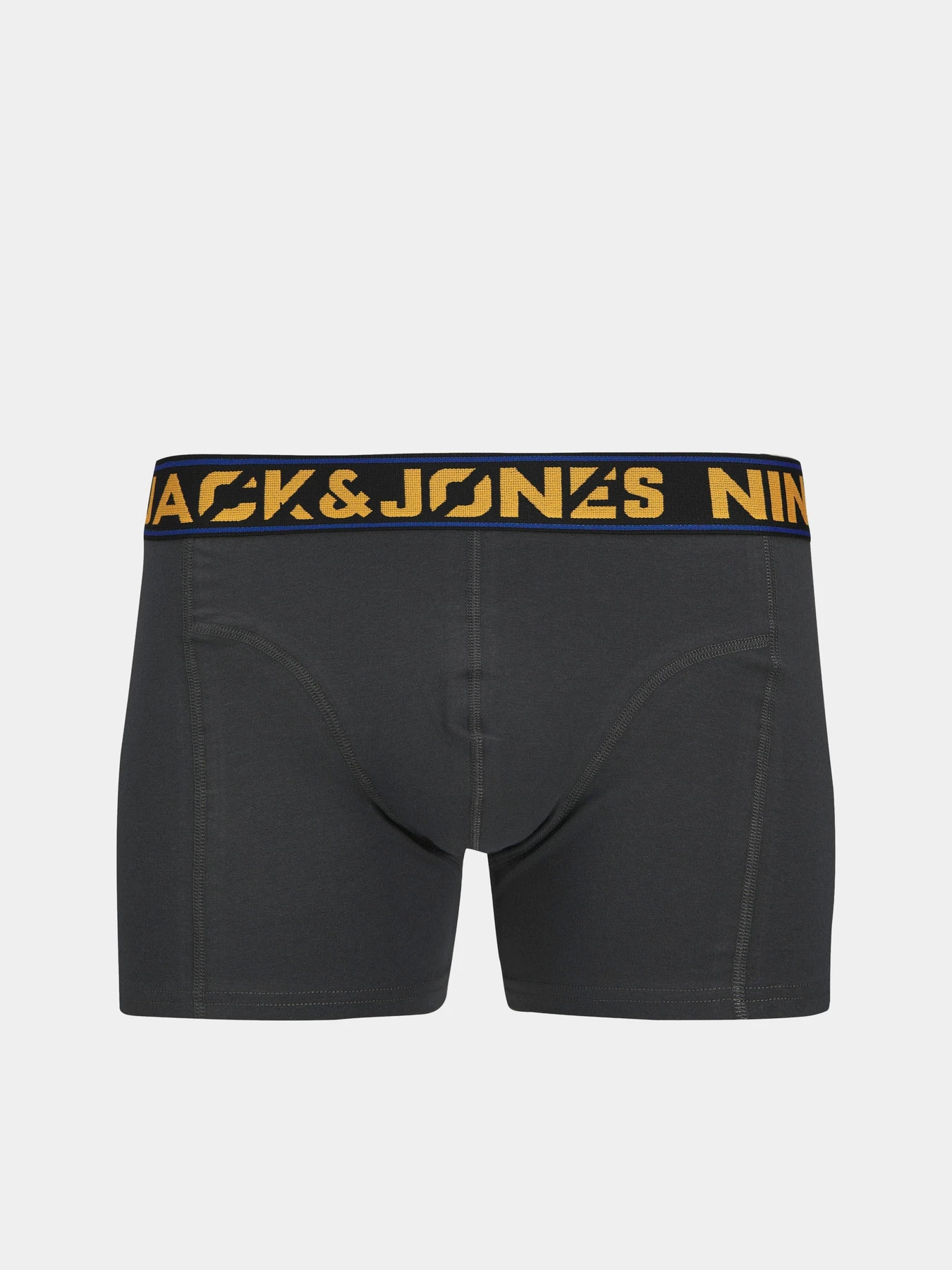 Нижнее белье JACK & JONES NINE.ZERO SOLID TRUNKS модель 12277555_Asphalt Black - Beaucoup B Нижнее белье JACK & JONES NINE.ZERO SOLID TRUNKS модель 12277555_Asphalt Black - Beaucoup B Фото