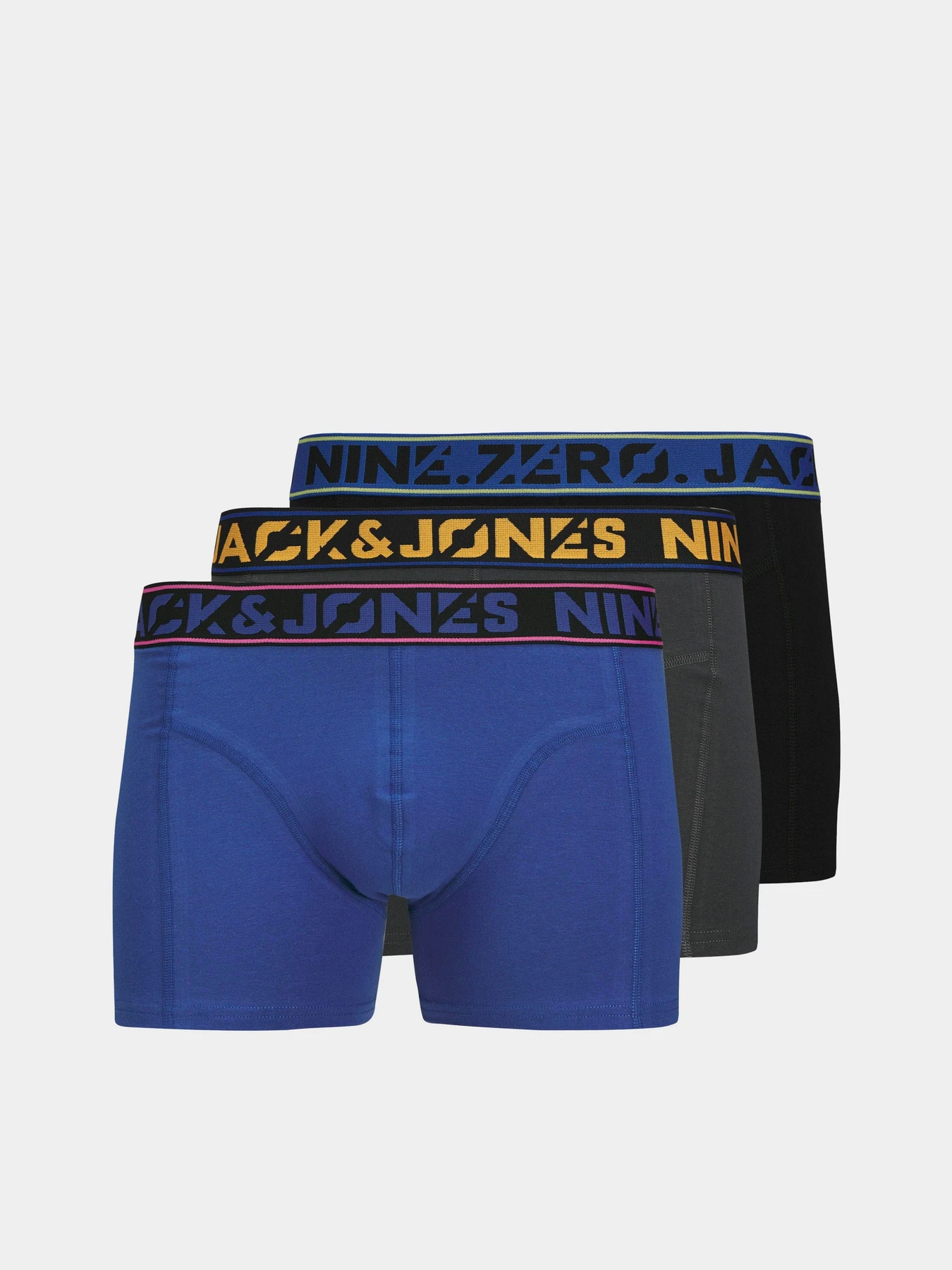 Нижнее белье JACK & JONES NINE.ZERO SOLID TRUNKS модель 12277555_Asphalt Black - Beaucoup B Нижнее белье JACK & JONES NINE.ZERO SOLID TRUNKS модель 12277555_Asphalt Black - Beaucoup B Фото
