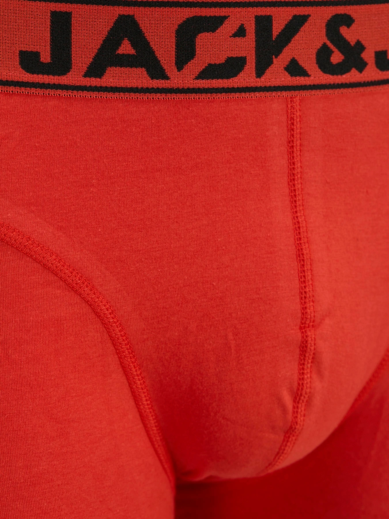Нижнее белье JACK & JONES NINE.ZERO SOLID TRUNKS модель 12277555_Stormy Weather Aurora Red Нижнее белье JACK & JONES NINE.ZERO SOLID TRUNKS модель 12277555_Stormy Weather Aurora Red Фото
