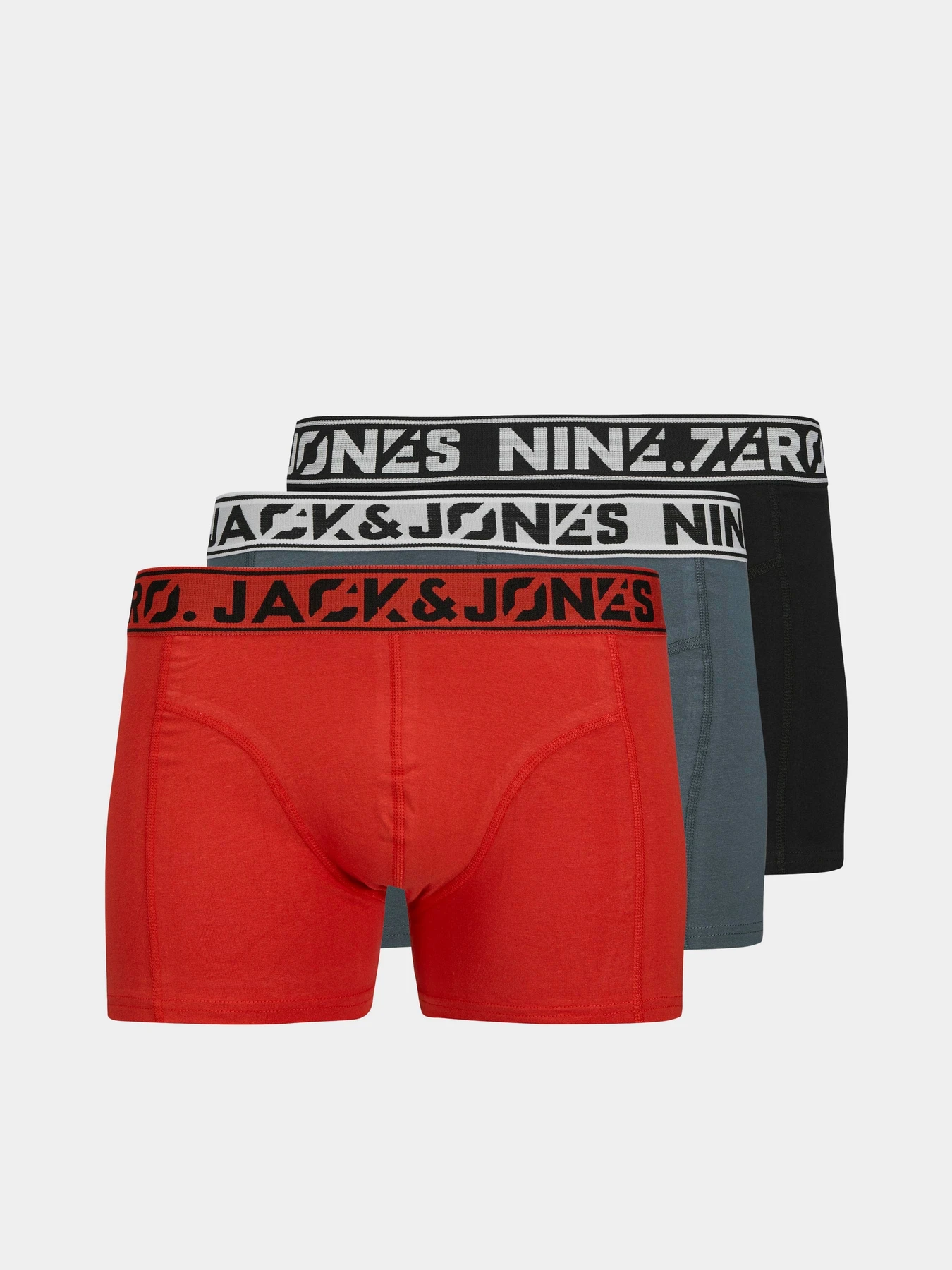 Нижнее белье JACK & JONES NINE.ZERO SOLID TRUNKS модель 12277555_Stormy Weather Aurora Red Нижнее белье JACK & JONES NINE.ZERO SOLID TRUNKS модель 12277555_Stormy Weather Aurora Red Фото