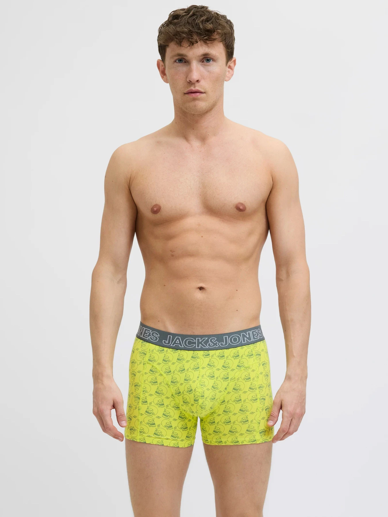 Нижнее белье JACK & JONES модель 12277771_Safety Yellow Black - Diva Нижнее белье JACK & JONES модель 12277771_Safety Yellow Black - Diva Фото