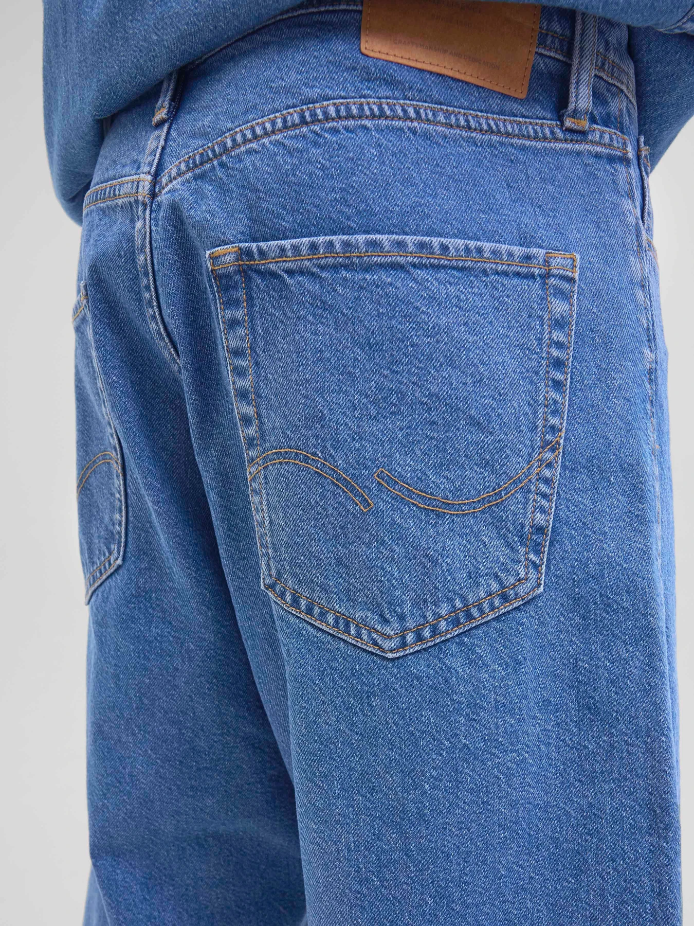 Шорты JACK & JONES модель 12278463_Blue Denim SQ 731 Фото