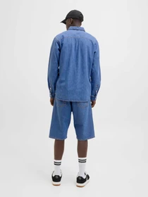 Шорты JACK & JONES модель 12278463_Blue Denim SQ 731 Фото