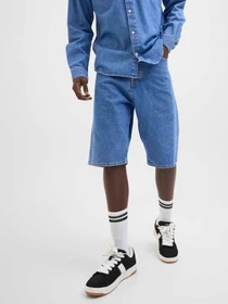 Шорты JACK & JONES модель 12278463_Blue Denim SQ 731 Фото