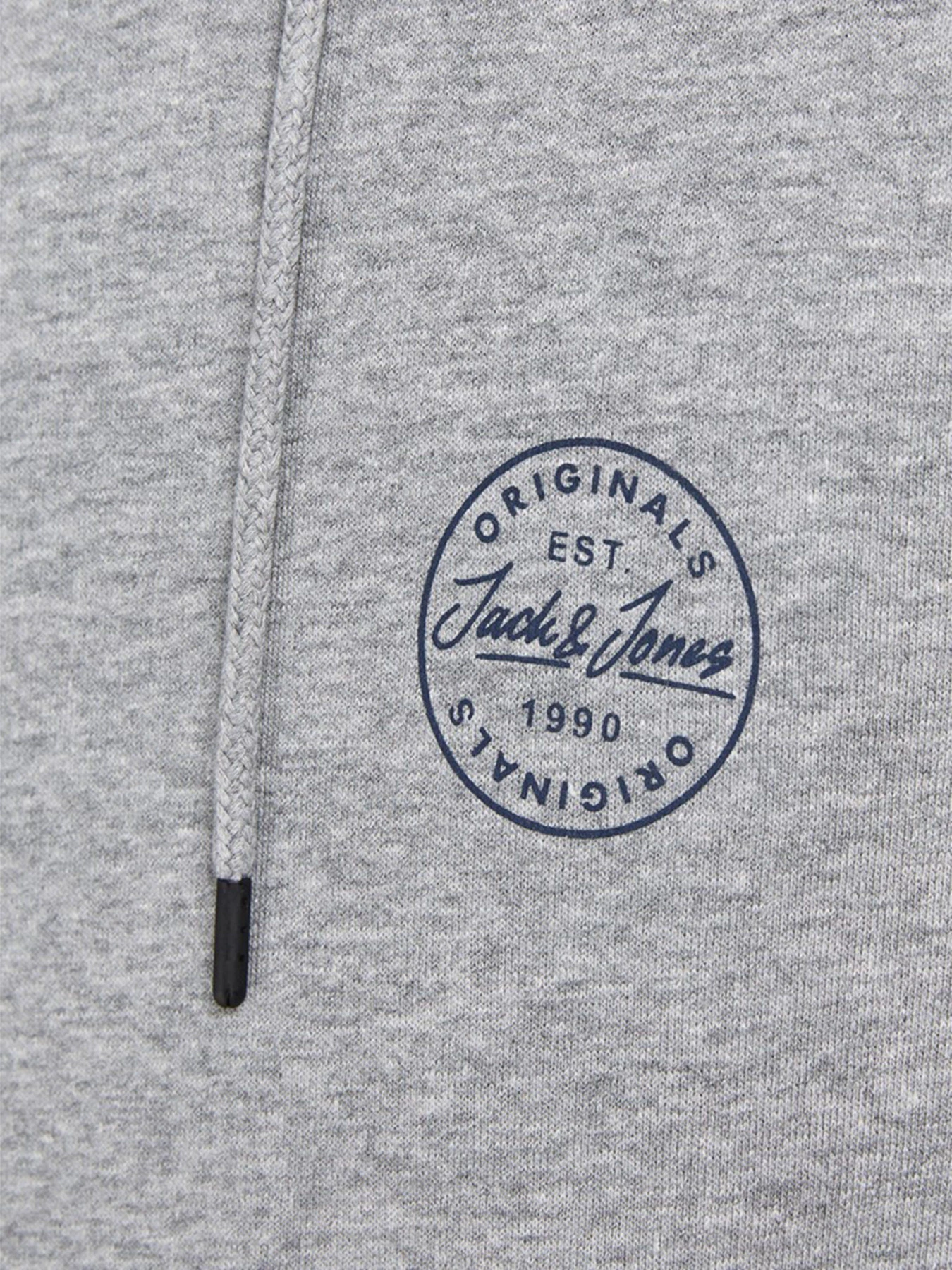 Худи и свитшоты JACK & JONES модель 12205081_Light Grey Melange Худи и свитшоты JACK & JONES модель 12205081_Light Grey Melange Фото