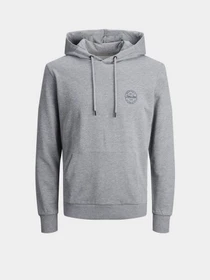 Худи и свитшоты JACK & JONES модель 12205081_Light Grey Melange Фото