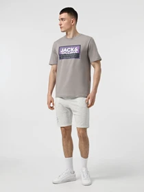 Футболки і поло JACK & JONES модель 12283825_Gray Flannel Фото
