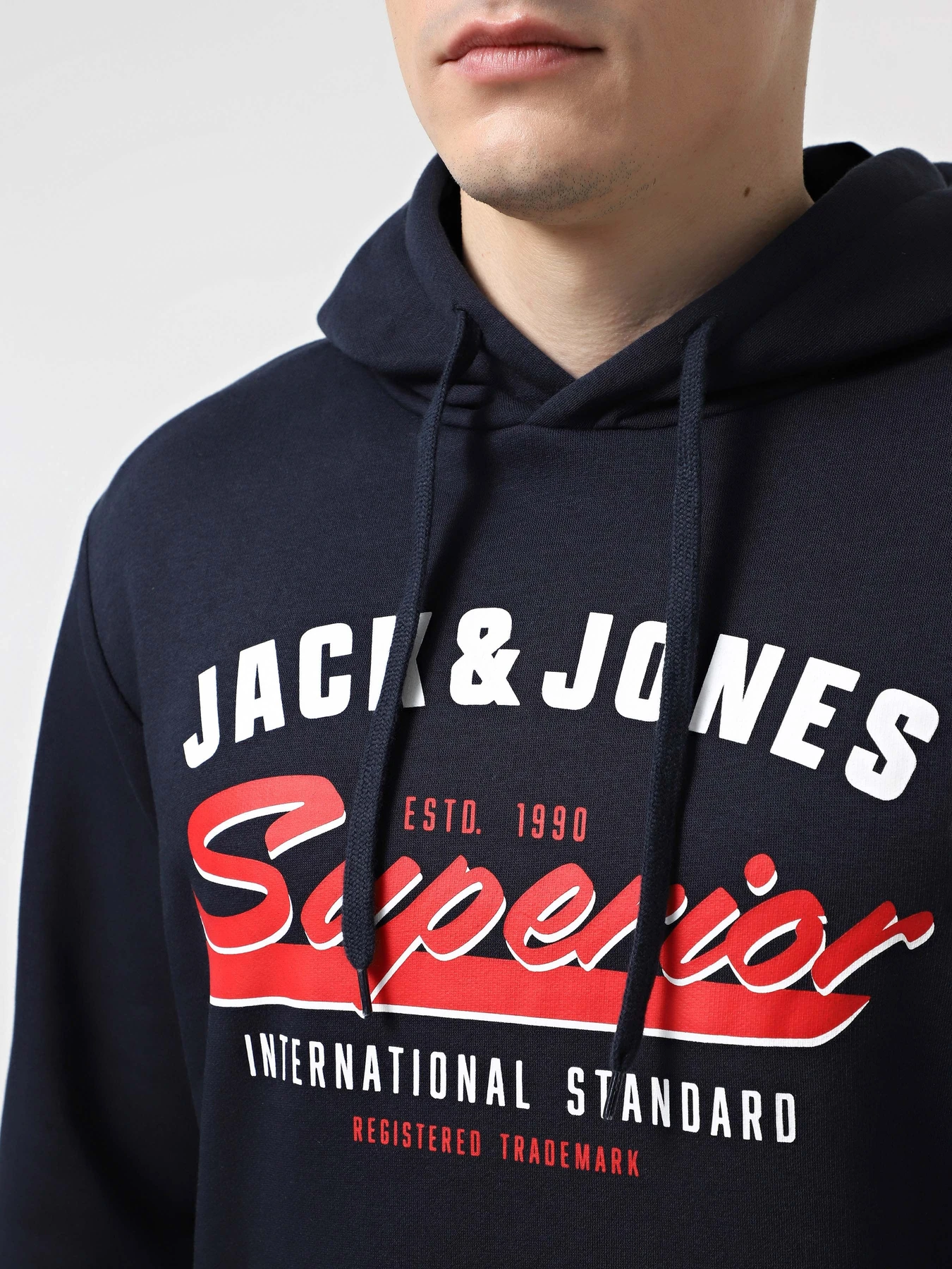 Худи и свитшоты JACK & JONES модель 12255617_Sky Captain Фото