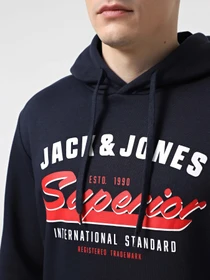 Худи и свитшоты JACK & JONES модель 12255617_Sky Captain Фото
