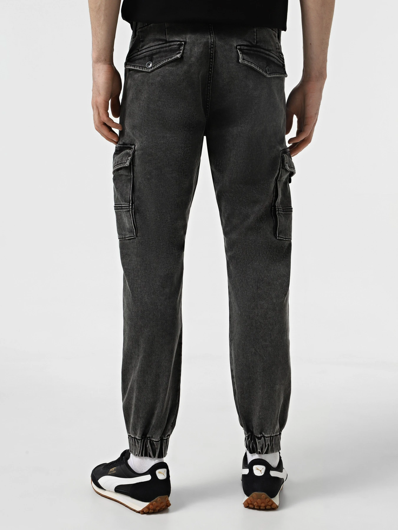 Штани JACK & JONES модель 12269597_Black Denim MF 002 Штани JACK & JONES модель 12269597_Black Denim MF 002 Фото