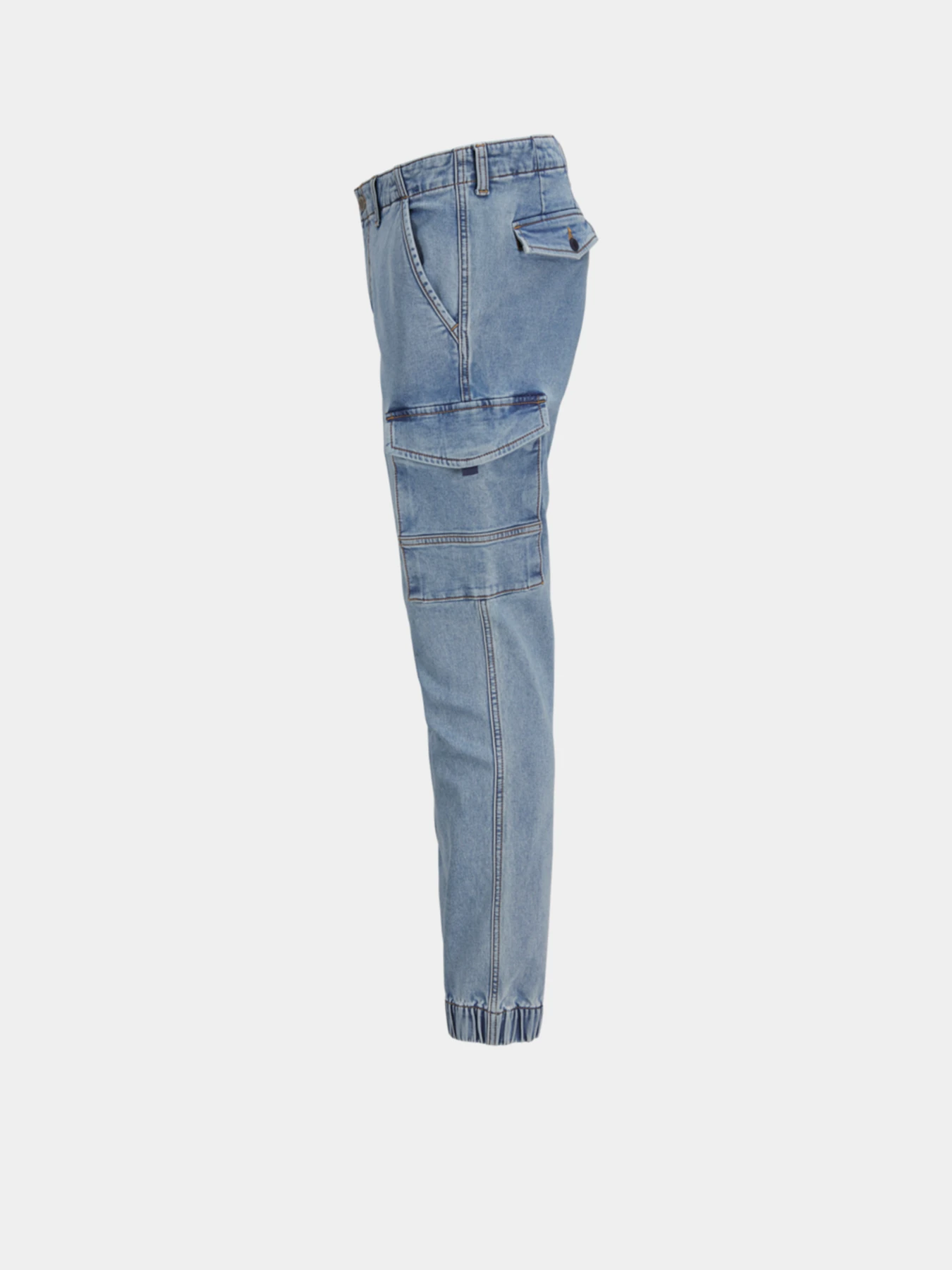 Брюки JACK & JONES модель 12269597_Blue Denim MF 001 Брюки JACK & JONES модель 12269597_Blue Denim MF 001 Фото