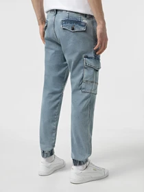 Брюки JACK & JONES модель 12269597_Blue Denim MF 001 Фото