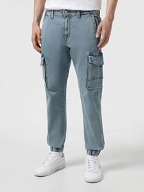 Брюки JACK & JONES модель 12269597_Blue Denim MF 001 Фото