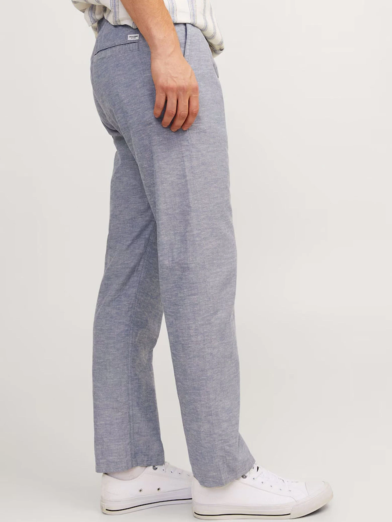 Штани JACK & JONES модель 12248606_Faded Denim MELANGE Штани JACK & JONES модель 12248606_Faded Denim MELANGE Фото