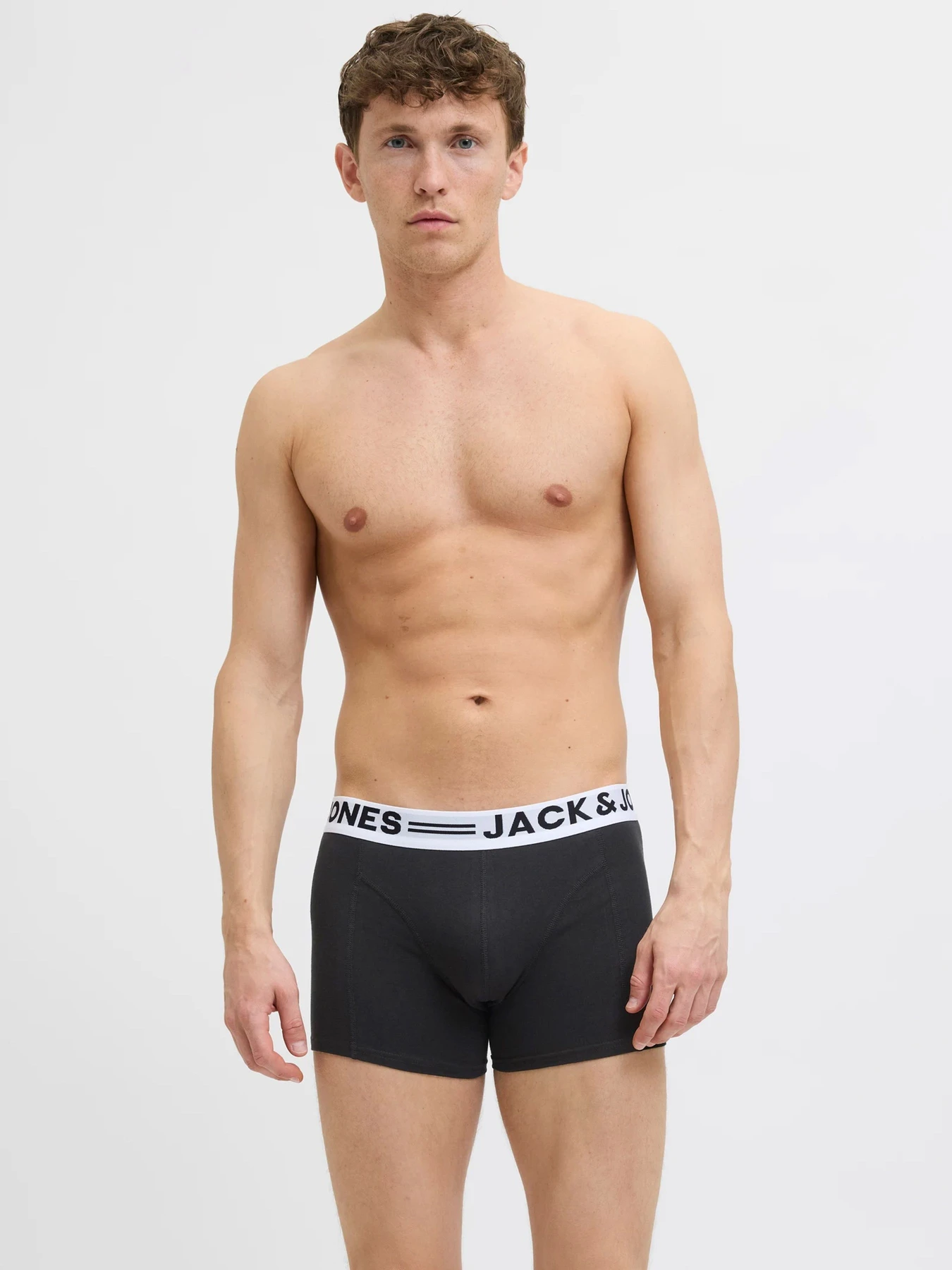 Нижнее белье JACK & JONES модель 12081832_Dark Grey Melange Ocean Ca Фото