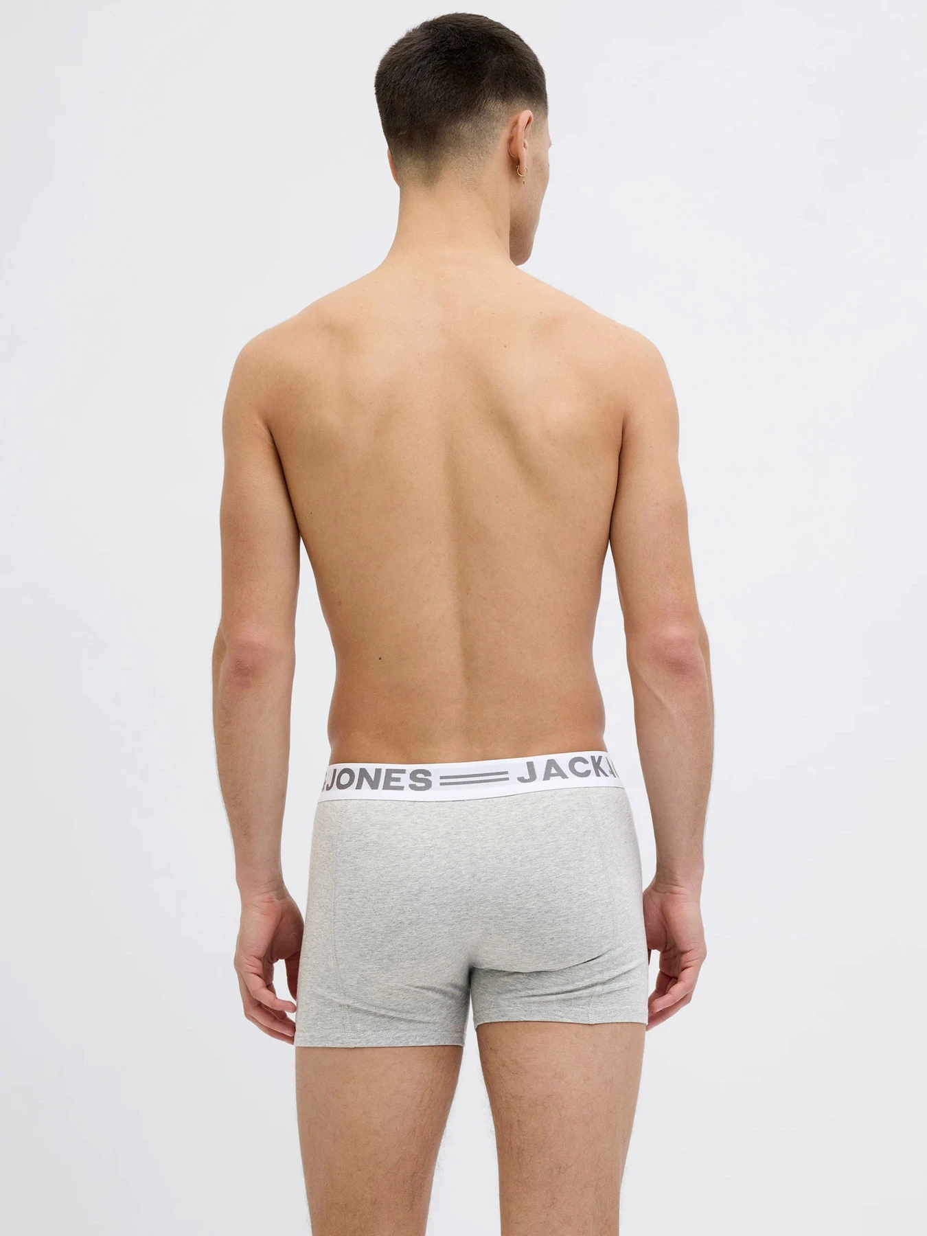 Нижнее белье JACK & JONES модель 12081832_Light Grey Melange Dress B Нижнее белье JACK & JONES модель 12081832_Light Grey Melange Dress B Фото