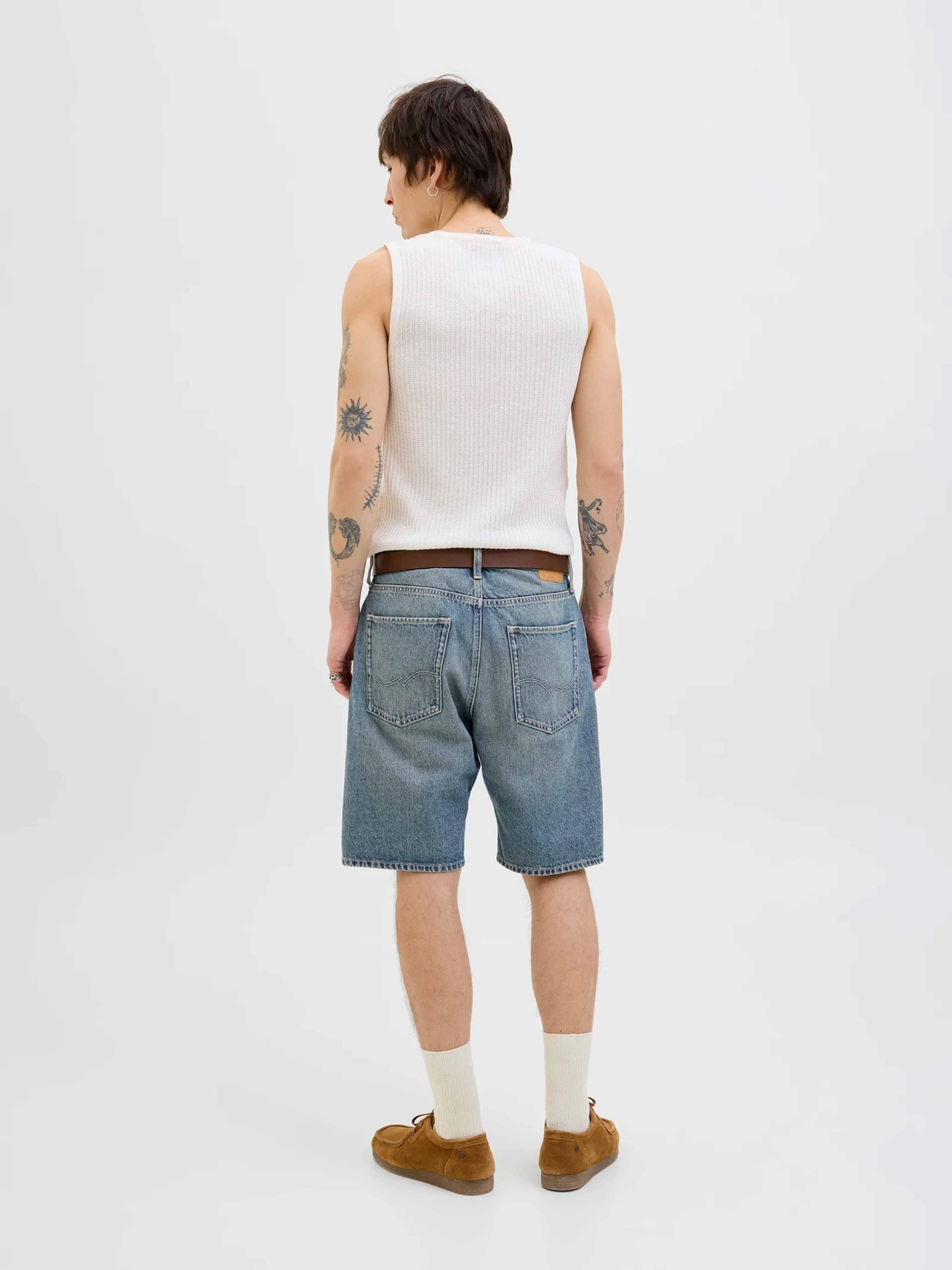 Шорты JACK & JONES модель 12272234_Blue Denim Шорты JACK & JONES модель 12272234_Blue Denim Фото