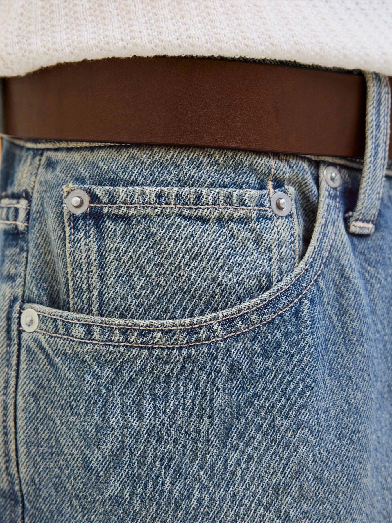 Шорты JACK & JONES модель 12272234_Blue Denim Шорты JACK & JONES модель 12272234_Blue Denim Фото