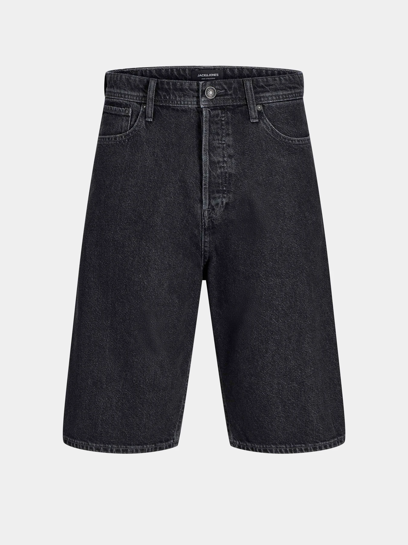 Шорты JACK & JONES модель 12278463_Black Denim SQ 737 Фото