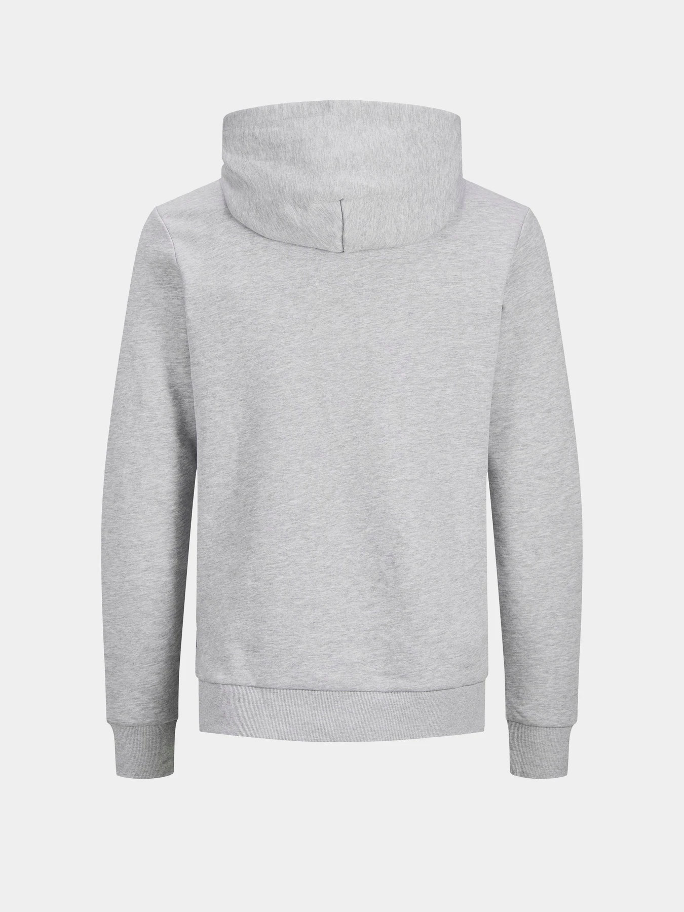 Худі та світшоти JACK & JONES CORP LOGO SWEAT HOOD модель 12152840_Light Grey Melange Reg /La Фото