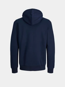 Худі та світшоти JACK & JONES BRADLEY SWEAT ZIP HOOD модель 12249342_Navy Blazer Фото