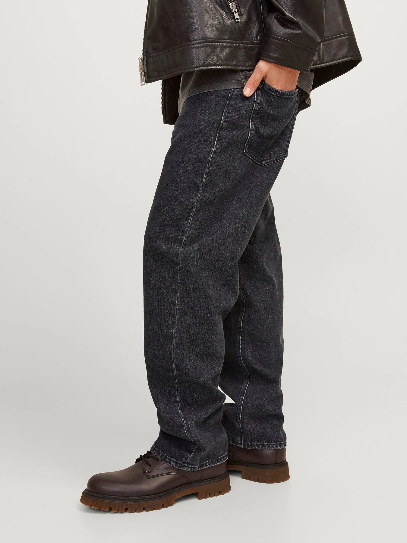 Джинсы JACK & JONES EDDIE ORIGINAL модель 12252764_Black Denim Фото