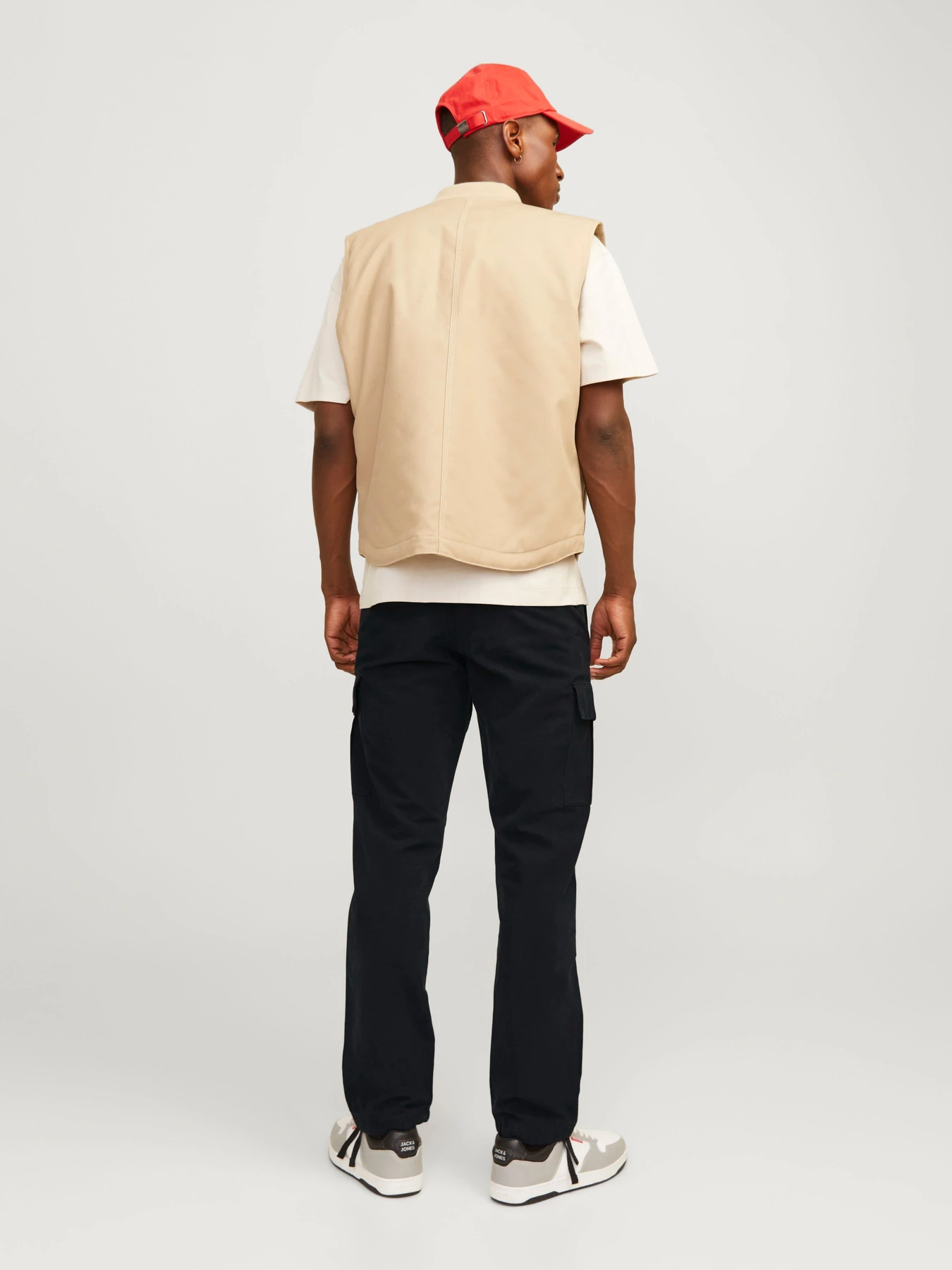 Брюки JACK & JONES KANE BARKLEY CARGO PANT модель 12258150_Black Фото