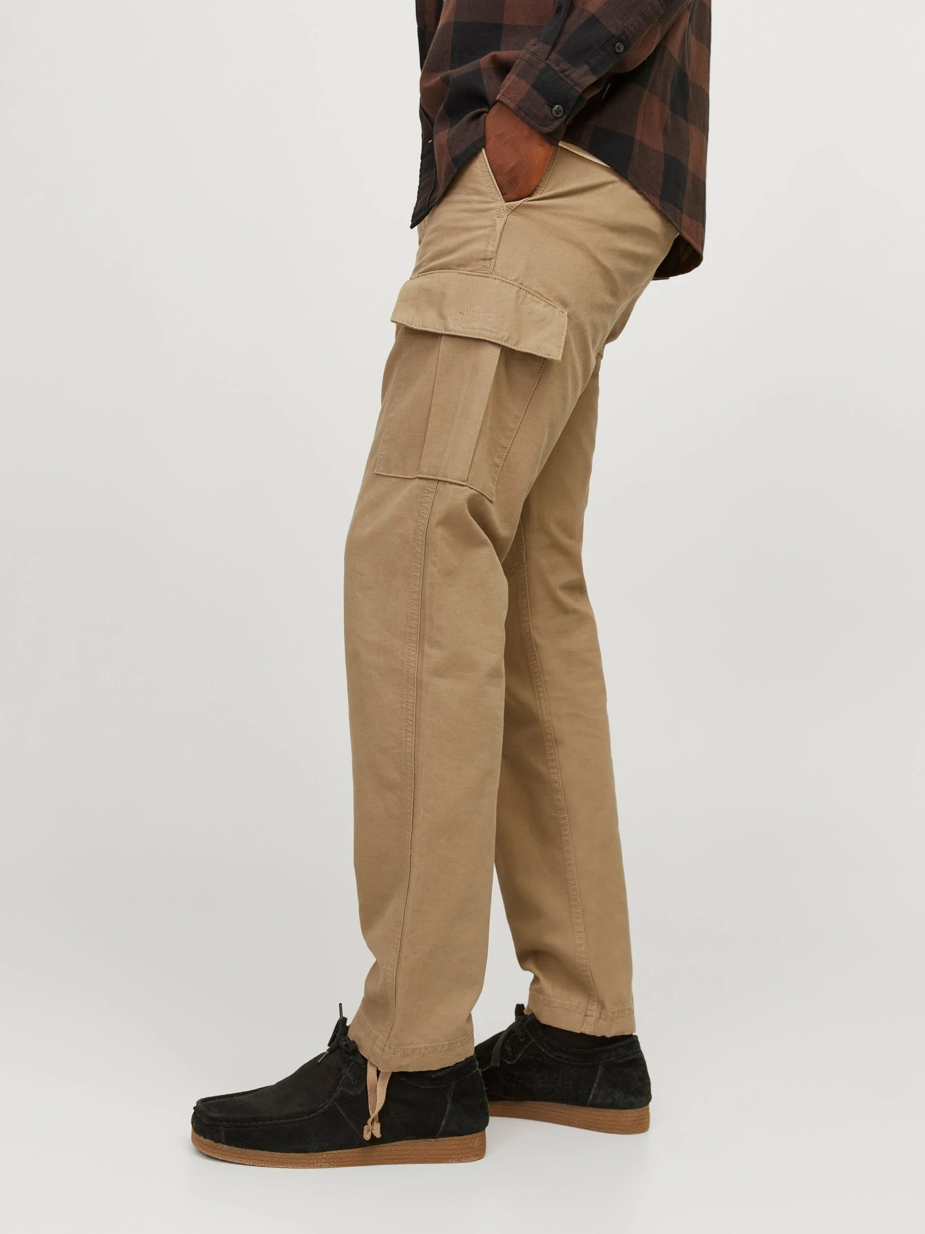 Брюки JACK & JONES KANE BARKLEY CARGO PANT модель 12258150_Elmwood Фото