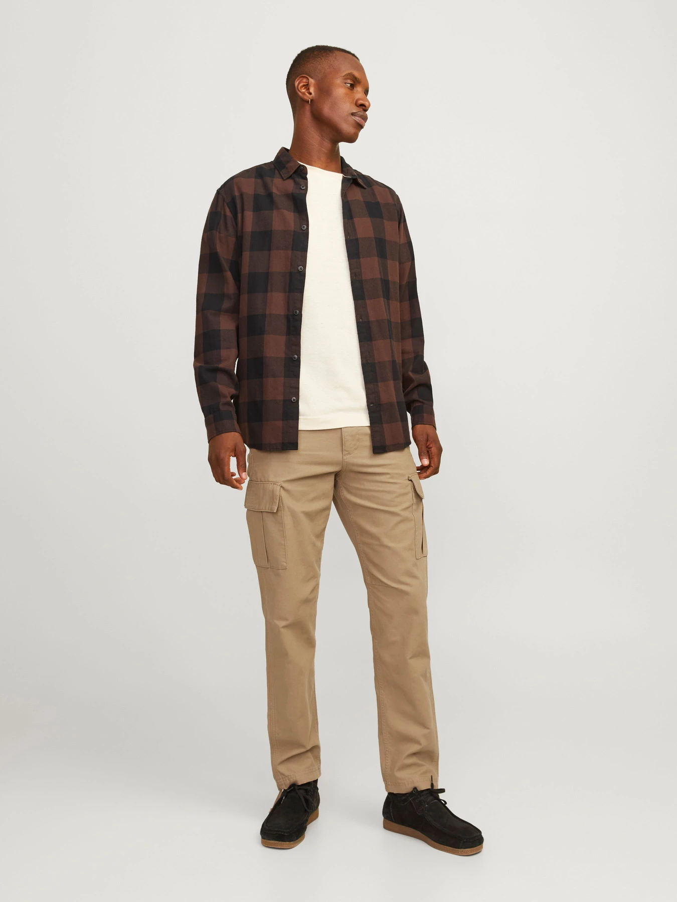 Брюки JACK & JONES KANE BARKLEY CARGO PANT модель 12258150_Elmwood Фото
