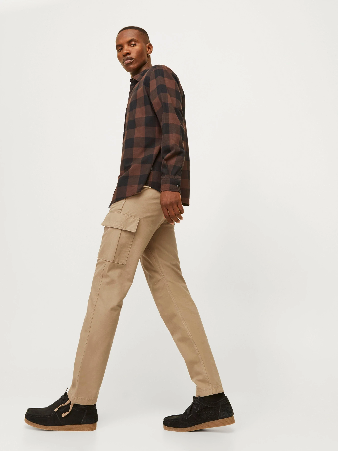 Брюки JACK & JONES KANE BARKLEY CARGO PANT модель 12258150_Elmwood Фото