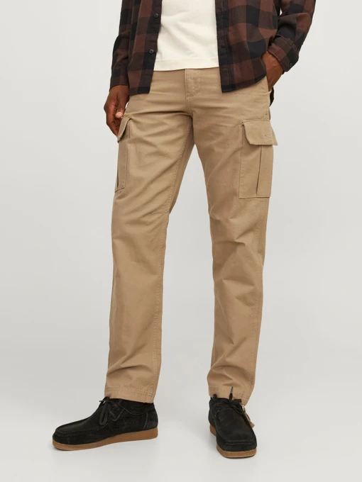 Брюки JACK & JONES KANE BARKLEY CARGO PANT модель 12258150_Elmwood Фото