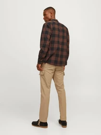 Брюки JACK & JONES KANE BARKLEY CARGO PANT модель 12258150_Elmwood Фото
