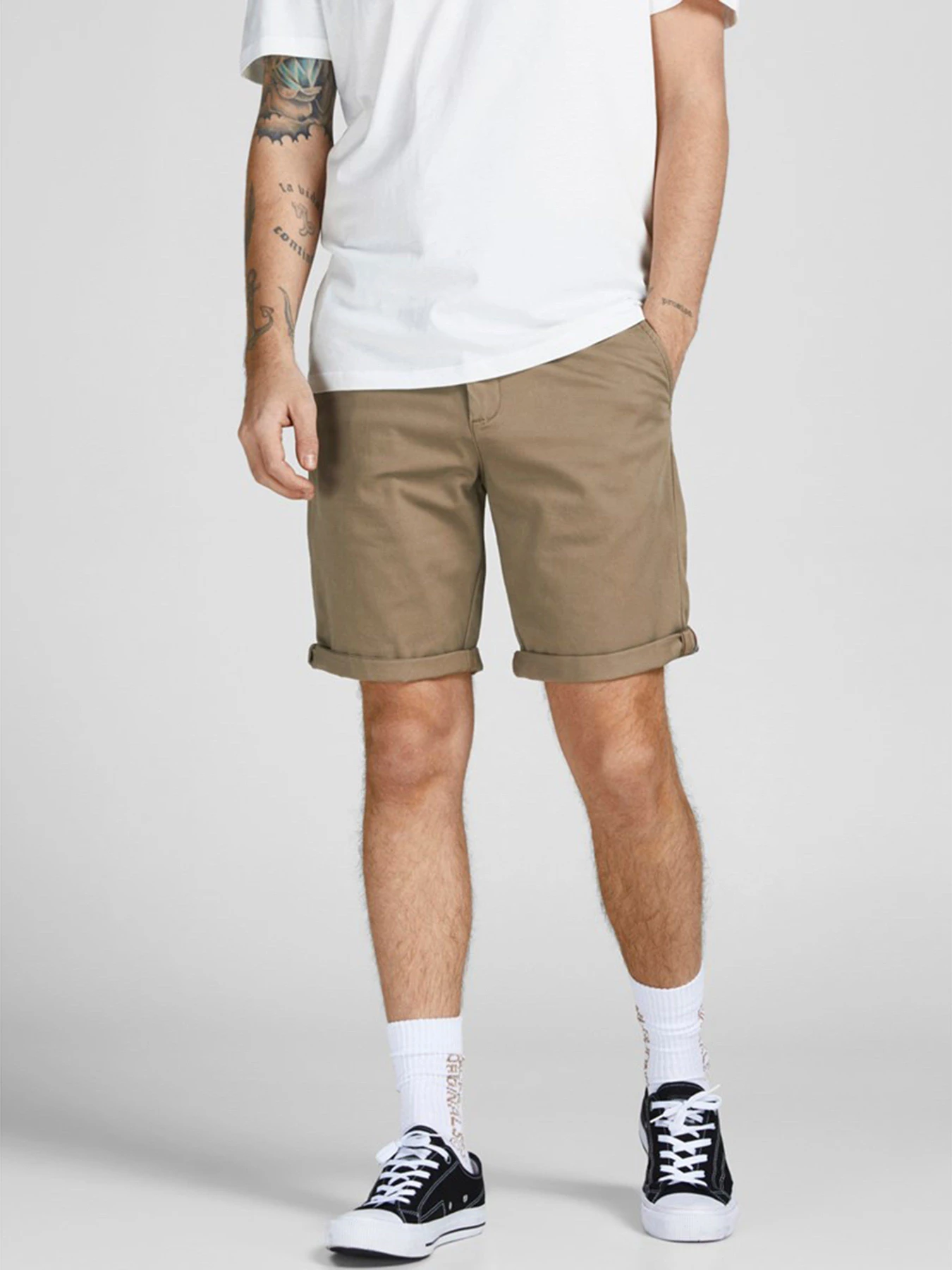 Шорты JACK & JONES модель 12165604_Beige Шорты JACK & JONES модель 12165604_Beige Фото