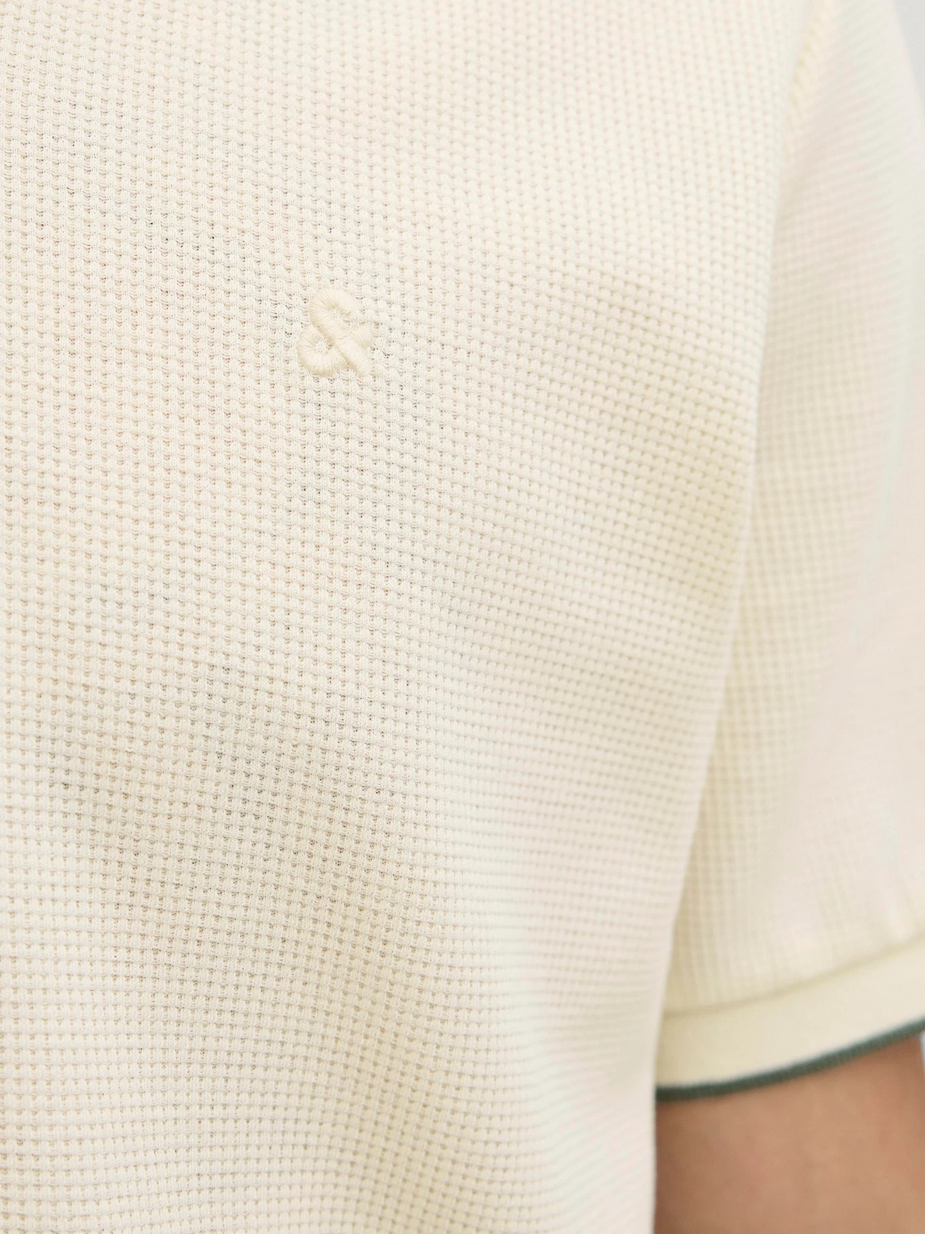 Футболки і поло JACK & JONES AUSTIN POLO модель 12268130_Antique White Play Фото
