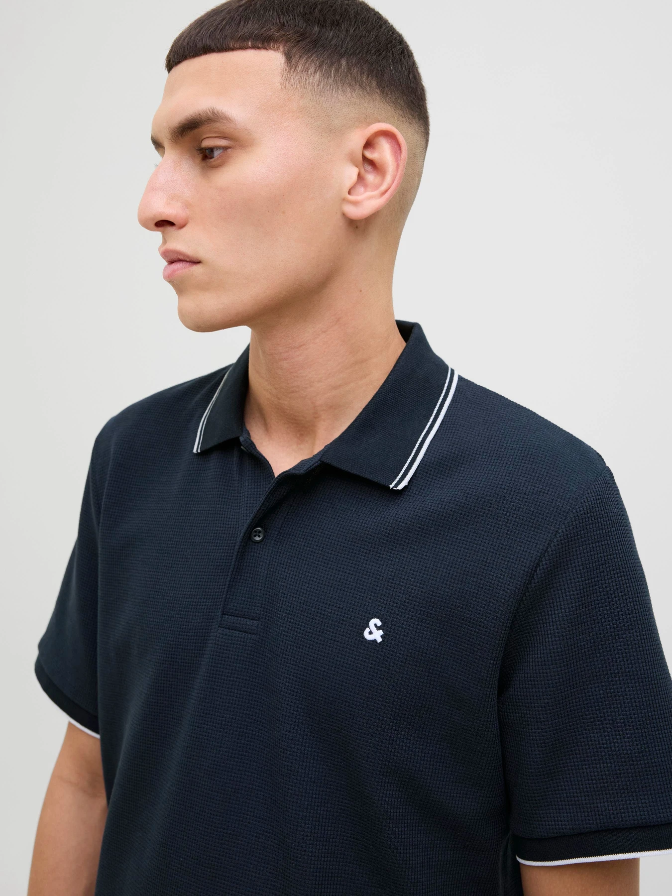 Футболки і поло JACK & JONES AUSTIN POLO модель 12268130_Sky Captain Play Фото