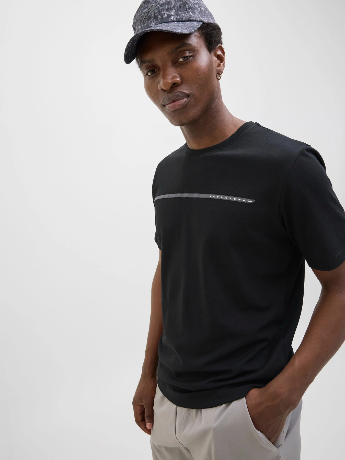 Футболки і поло JACK & JONES FUSION FULL BRANDING  TEE модель 12273120_Black Фото