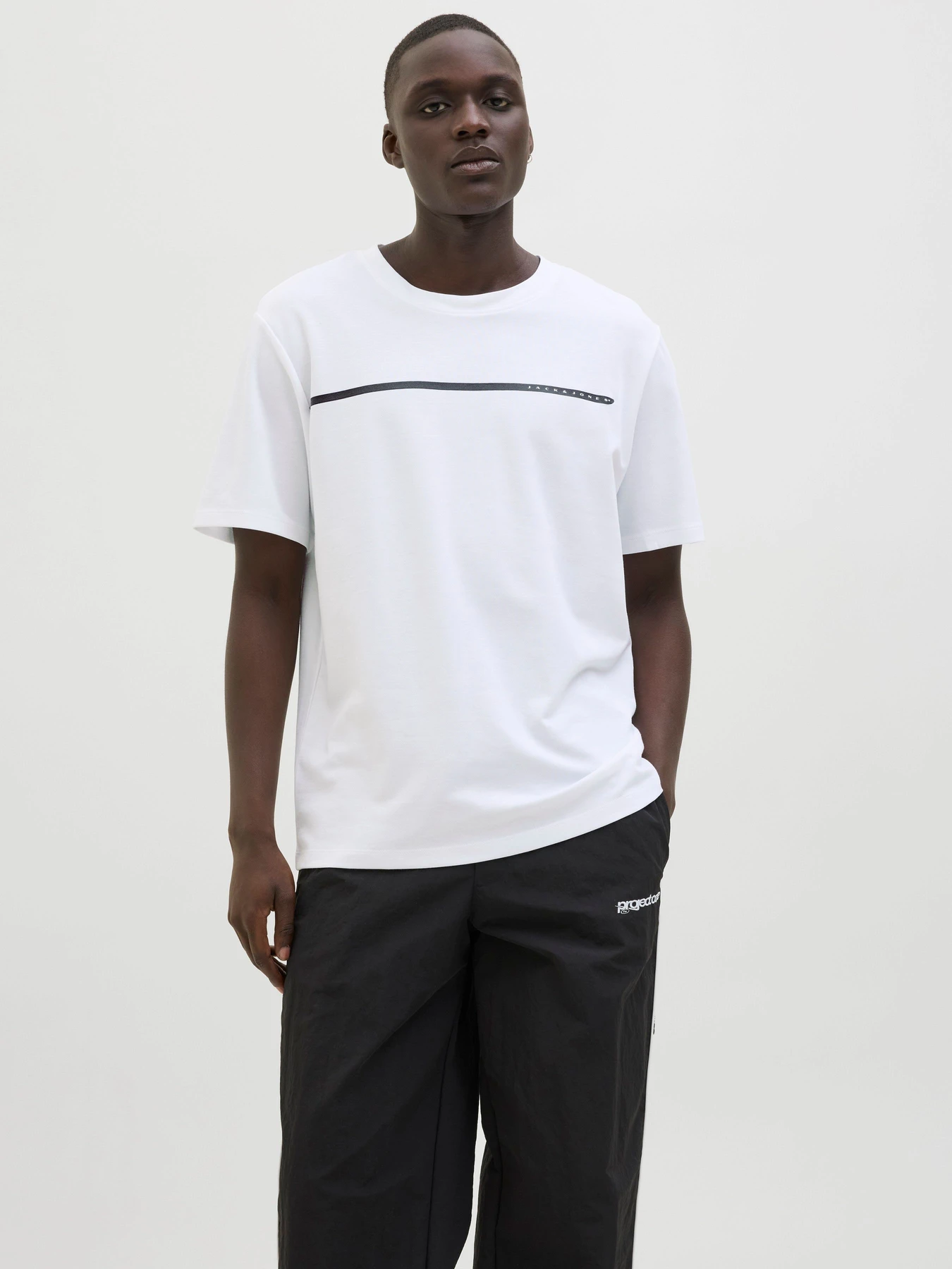 Футболки і поло JACK & JONES FUSION FULL BRANDING TEE модель 12273120_Bright White Футболки і поло JACK & JONES FUSION FULL BRANDING TEE модель 12273120_Bright White Фото