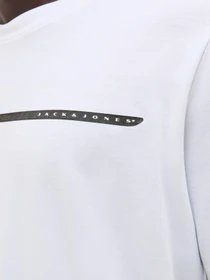 Футболки і поло JACK & JONES FUSION FULL BRANDING TEE модель 12273120_Bright White Фото