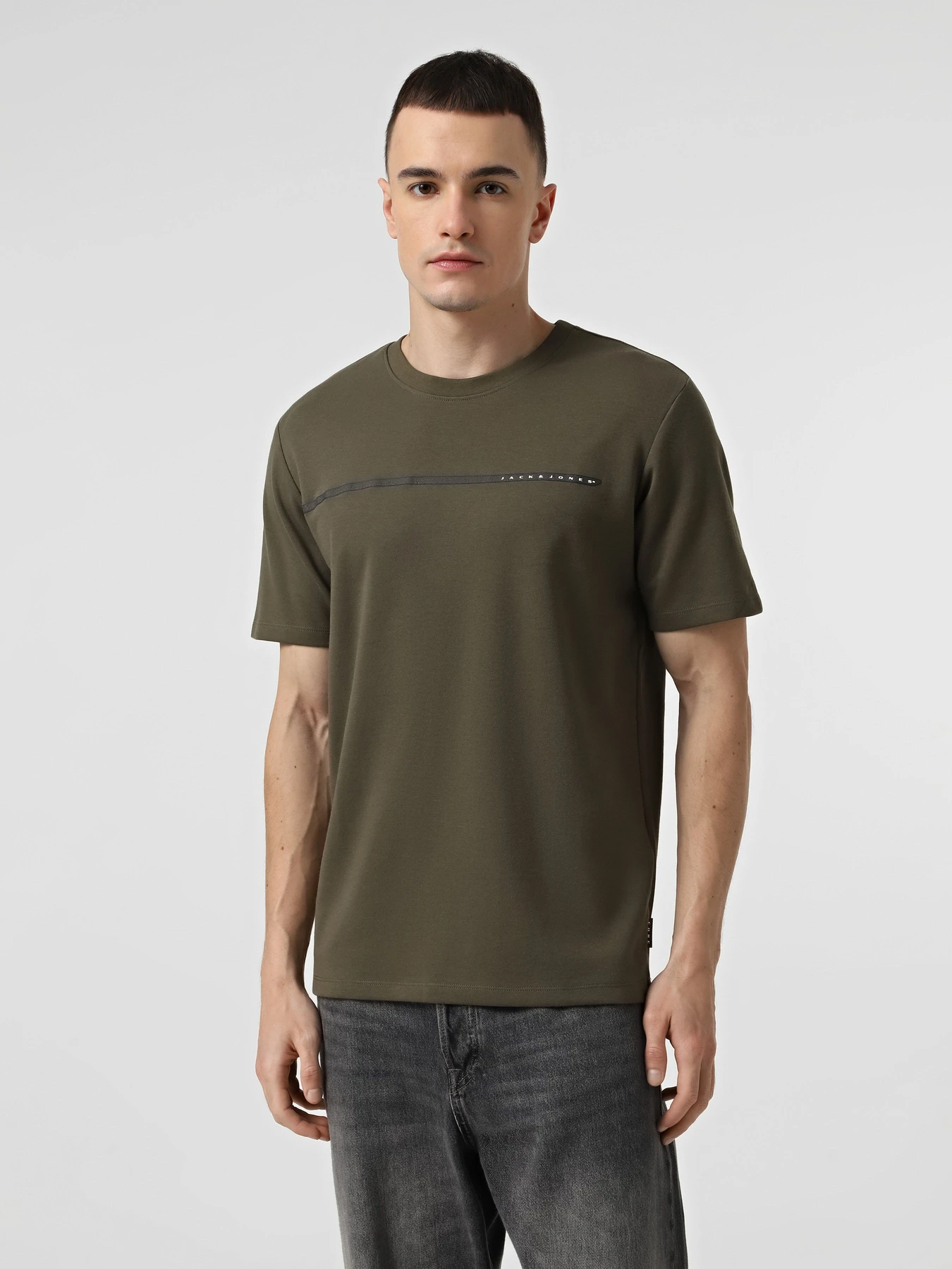 Футболки и поло JACK & JONES FUSION FULL BRANDING TEE модель 12273120_Grape Leaf Футболки и поло JACK & JONES FUSION FULL BRANDING TEE модель 12273120_Grape Leaf Фото