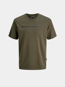 Футболки и поло JACK & JONES FUSION FULL BRANDING TEE модель 12273120_Grape Leaf Фото