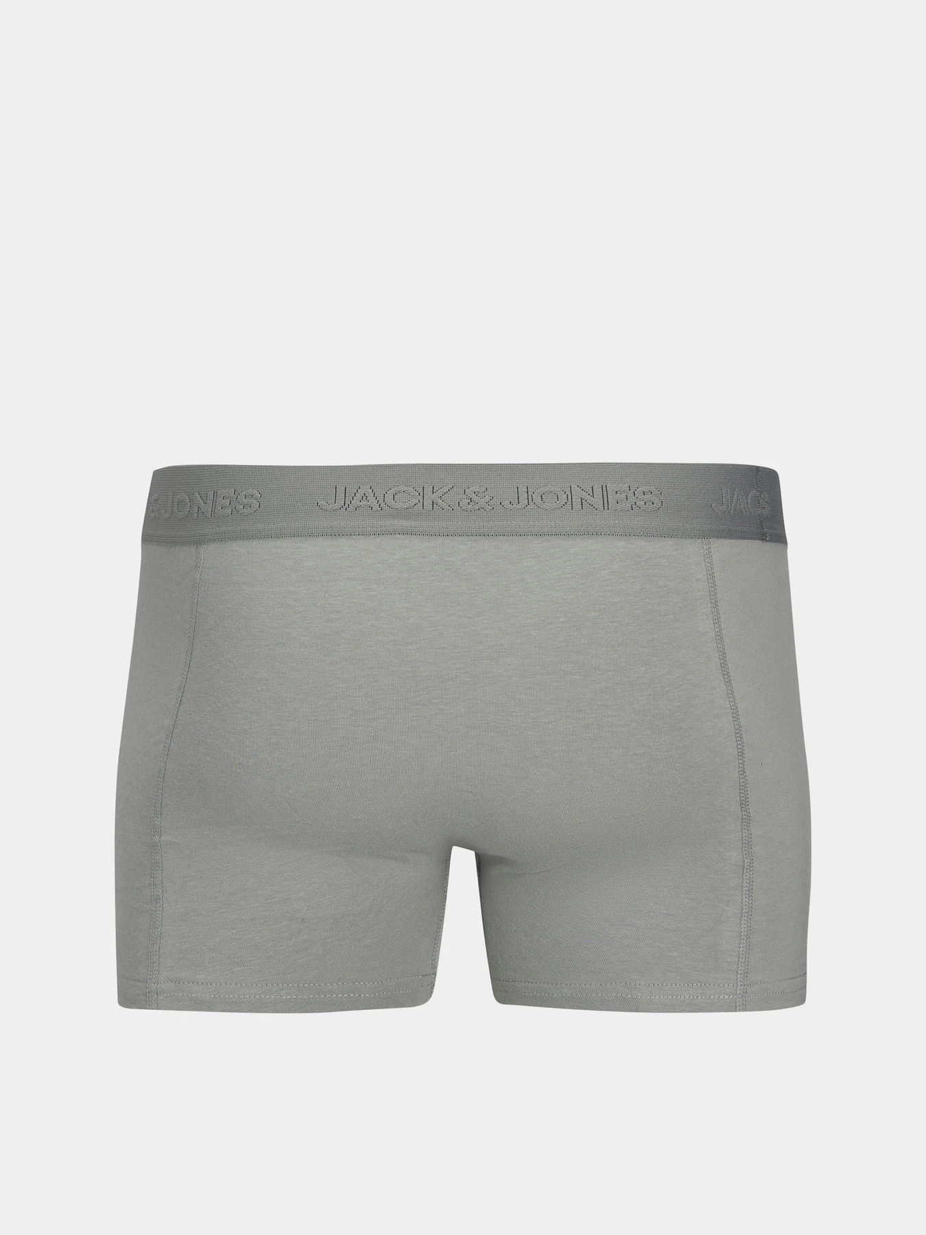 Нижня білизна JACK & JONES ORDINARY TRUNKS модель 12275575_Black Dark grey - Light gr Нижня білизна JACK & JONES ORDINARY TRUNKS модель 12275575_Black Dark grey - Light gr Фото