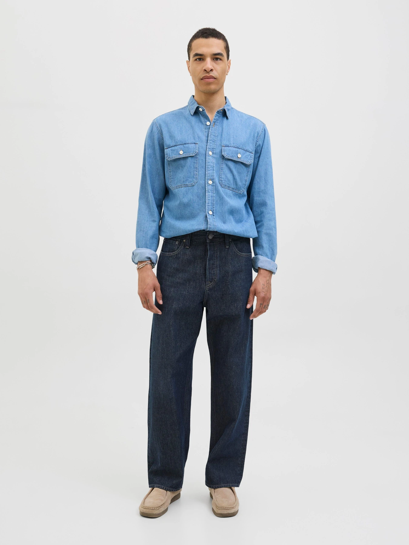 Джинси JACK & JONES ALEX ORIGINAL модель 12278116_Blue Denim Джинси JACK & JONES ALEX ORIGINAL модель 12278116_Blue Denim Фото