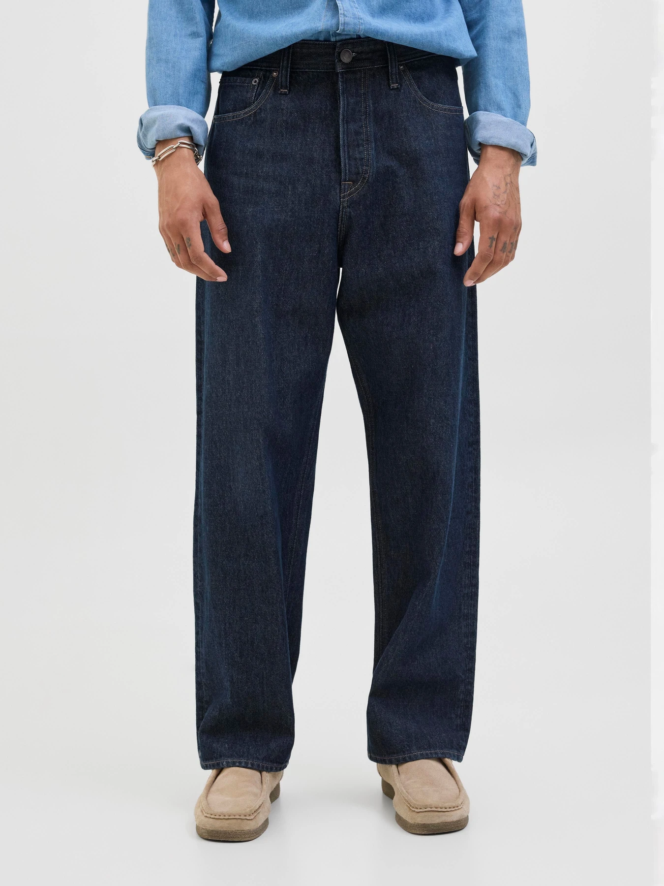 Джинси JACK & JONES ALEX ORIGINAL модель 12278116_Blue Denim Джинси JACK & JONES ALEX ORIGINAL модель 12278116_Blue Denim Фото