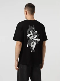 Футболки и поло JACK & JONES MIKO TEE SS модель 12278533_Black w. print from white Фото