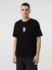 Футболки и поло JACK & JONES MIKO TEE SS модель 12278533_Black w. print from white Фото