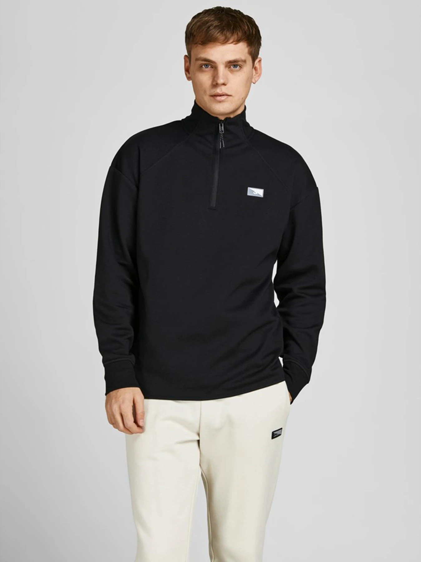 Худи и свитшоты JACK & JONES модель 12204920_Black Худи и свитшоты JACK & JONES модель 12204920_Black Фото