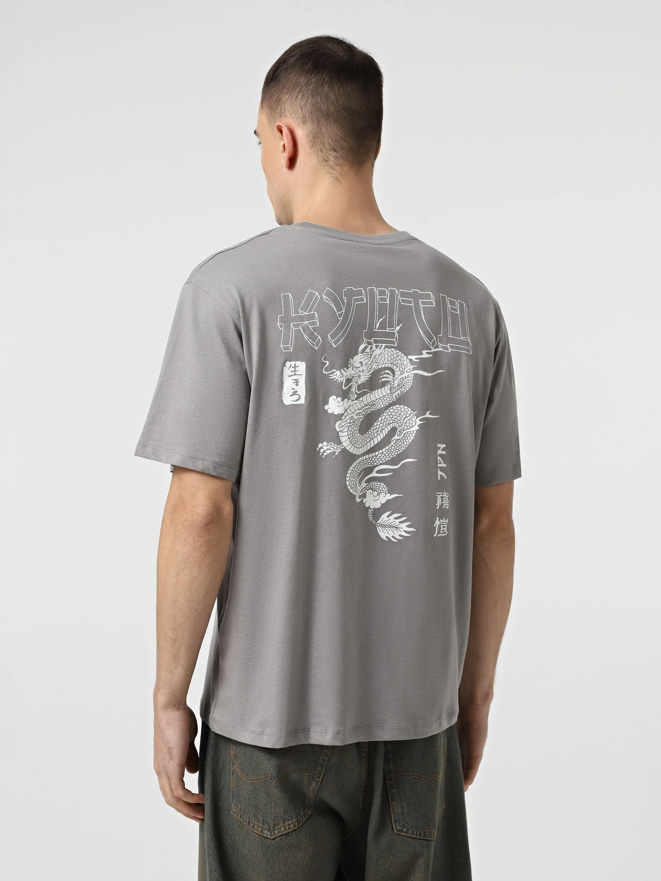 Футболки и поло JACK & JONES MIKO TEE SS модель 12278533_Ultimate Grey Фото