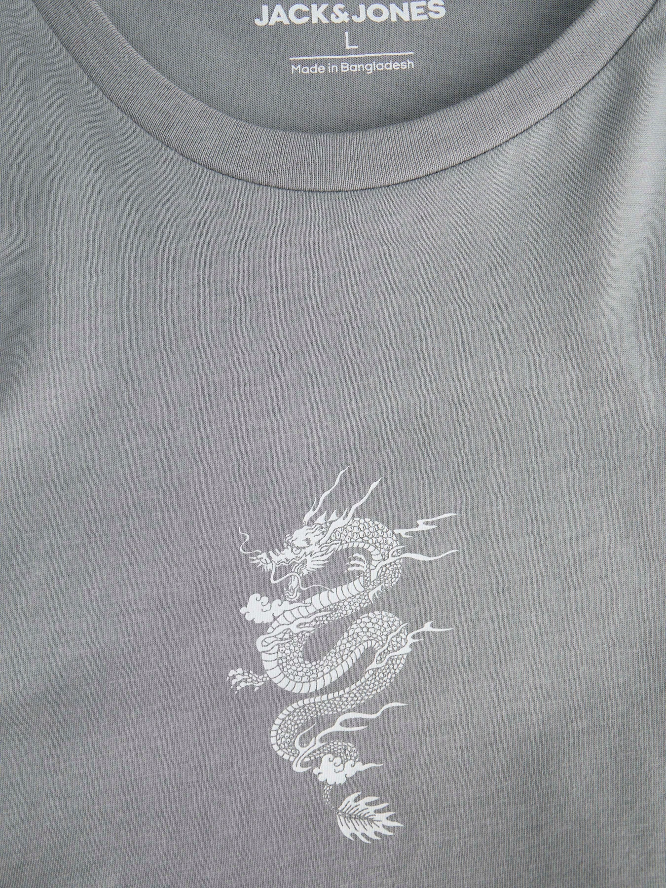 Футболки и поло JACK & JONES MIKO TEE SS модель 12278533_Ultimate Grey Фото