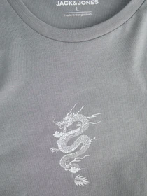 Футболки и поло JACK & JONES MIKO TEE SS модель 12278533_Ultimate Grey Фото